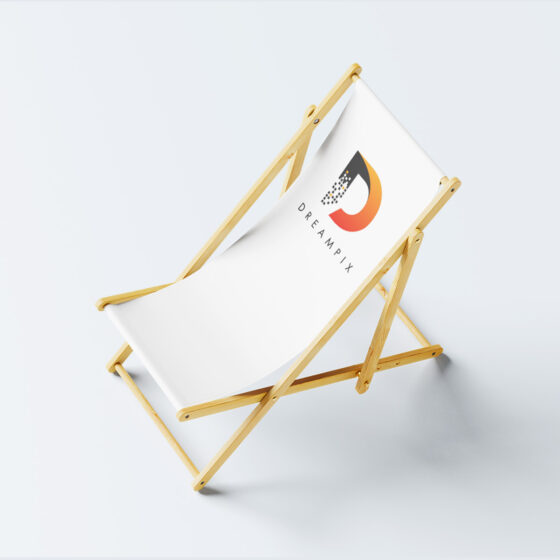 Chaise longue personnalisée Antibes Dreampix communication